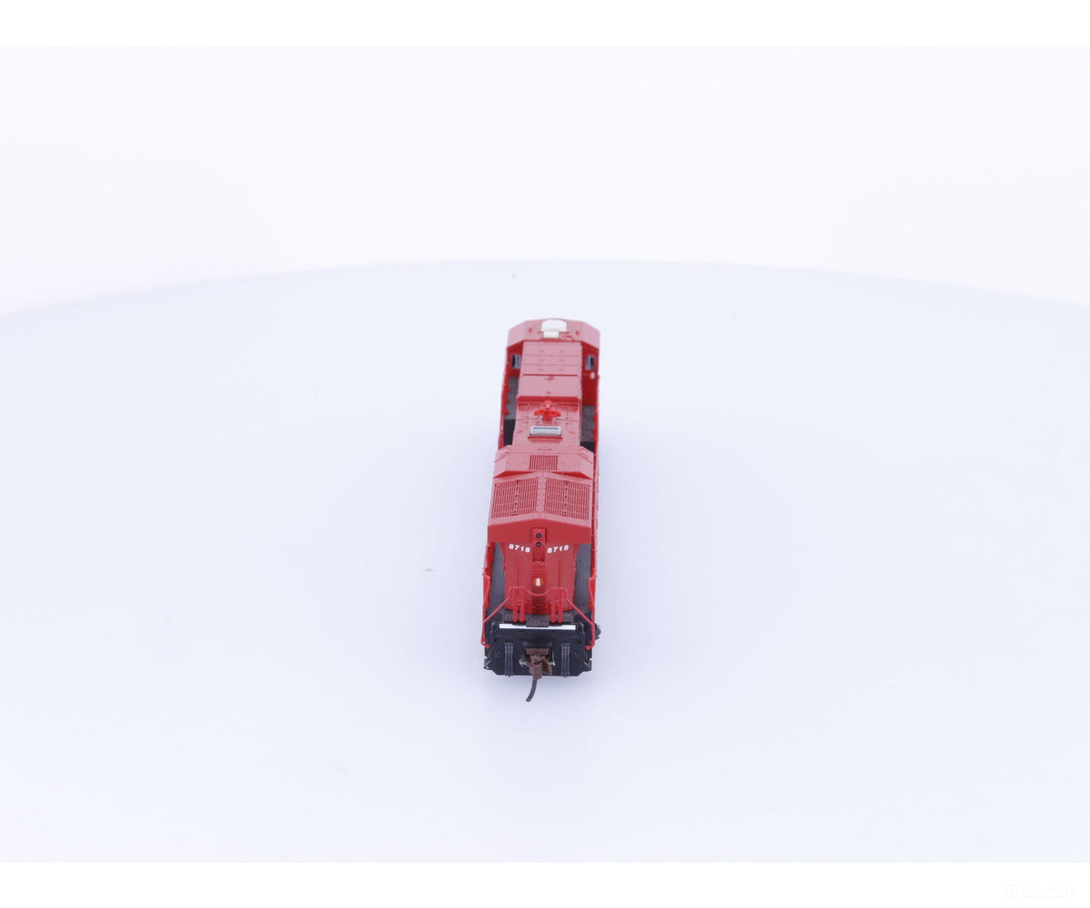 Kato 176-8904 N ES44AC Diesel Locomotive Canadian Pacific (CP) 8718 Analog DC - Locomotives
