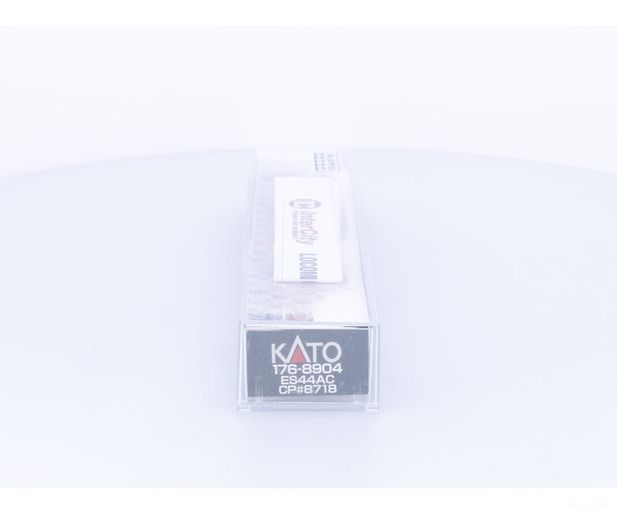 Kato 176-8904 N ES44AC Diesel Locomotive Canadian Pacific (CP) 8718 Analog DC - Locomotives
