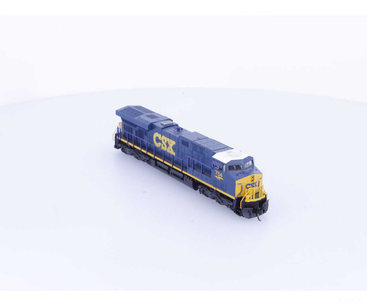 Kato 176-8907 N ES44AC Diesel Locomotive CSX (CSX) 754 Analog DC - Locomotives