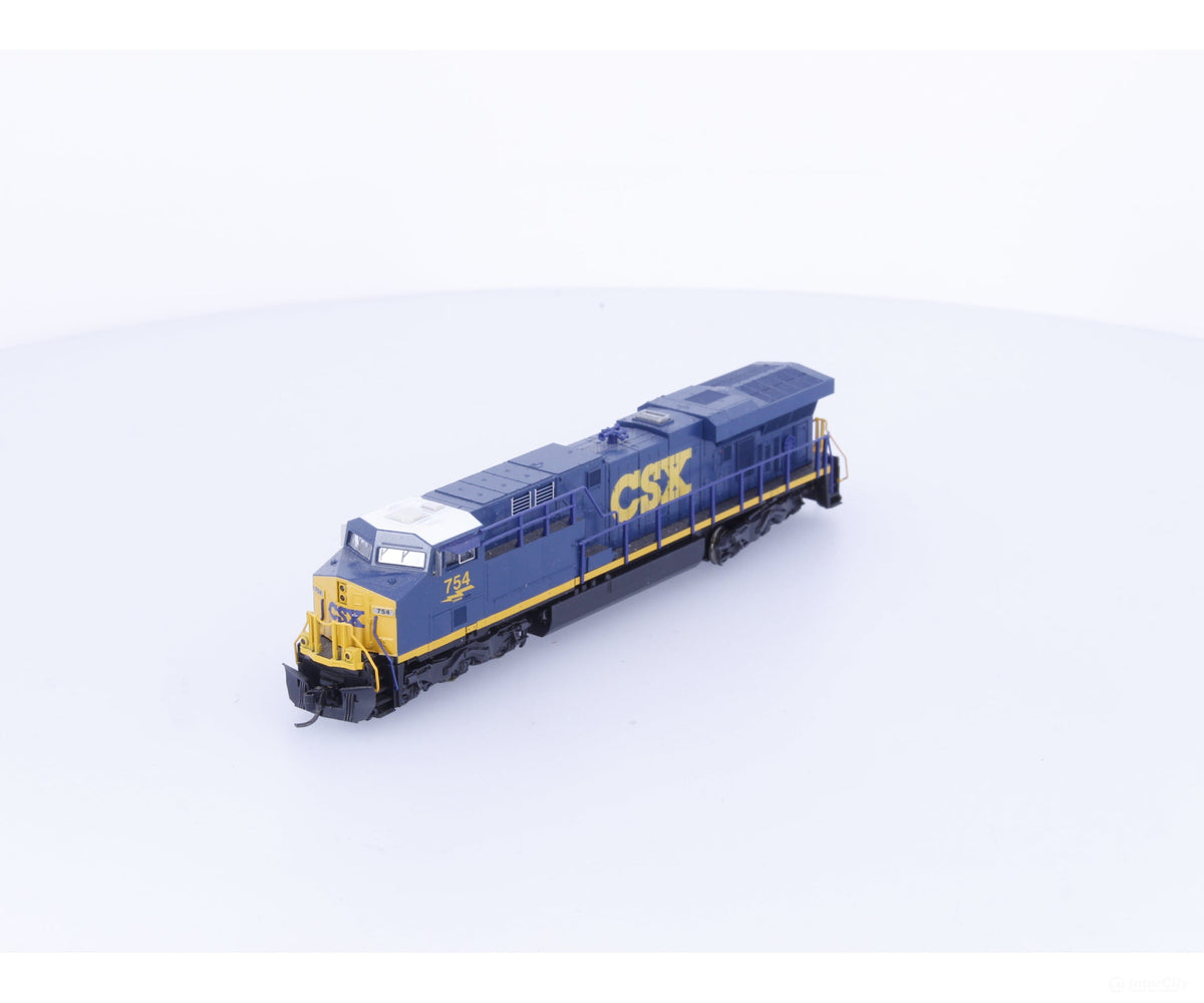 Kato 176-8907 N ES44AC Diesel Locomotive CSX (CSX) 754 Analog DC - Locomotives