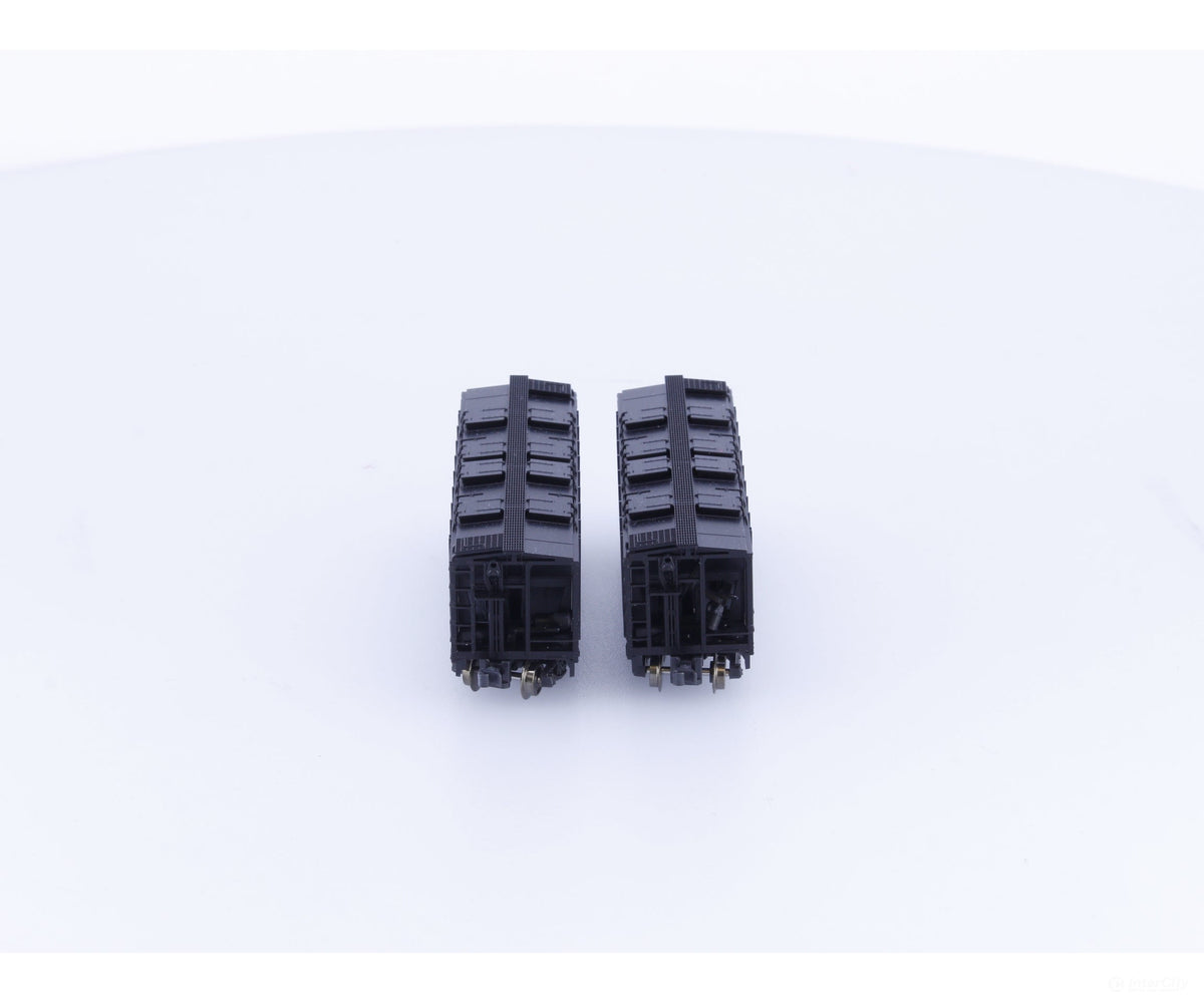 Kato 186-0108 N 2 Bay ACF Covered Hopper (Erie) 2 pack 21291 21254 - Freight Cars