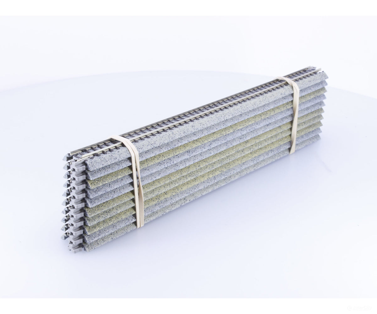 Kato 20-000 N Unitrack 9 3/4’’ Straight Track 10 Pack #6 - Track & Turnouts