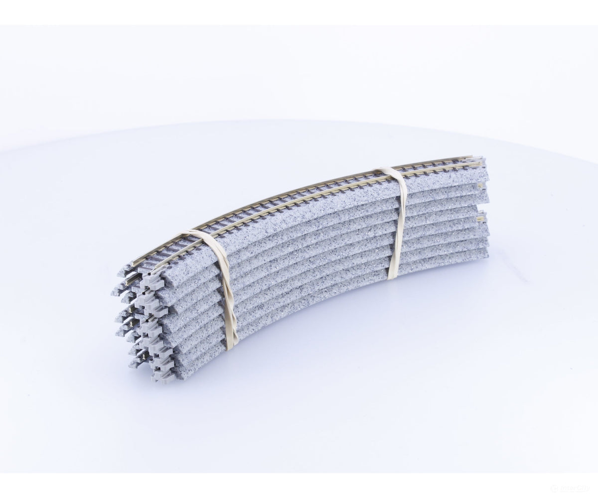 Kato 20-100 N Unitrack 9 3/4’’R-45 Deg. Curved Track 8 Pieces - Track & Turnouts