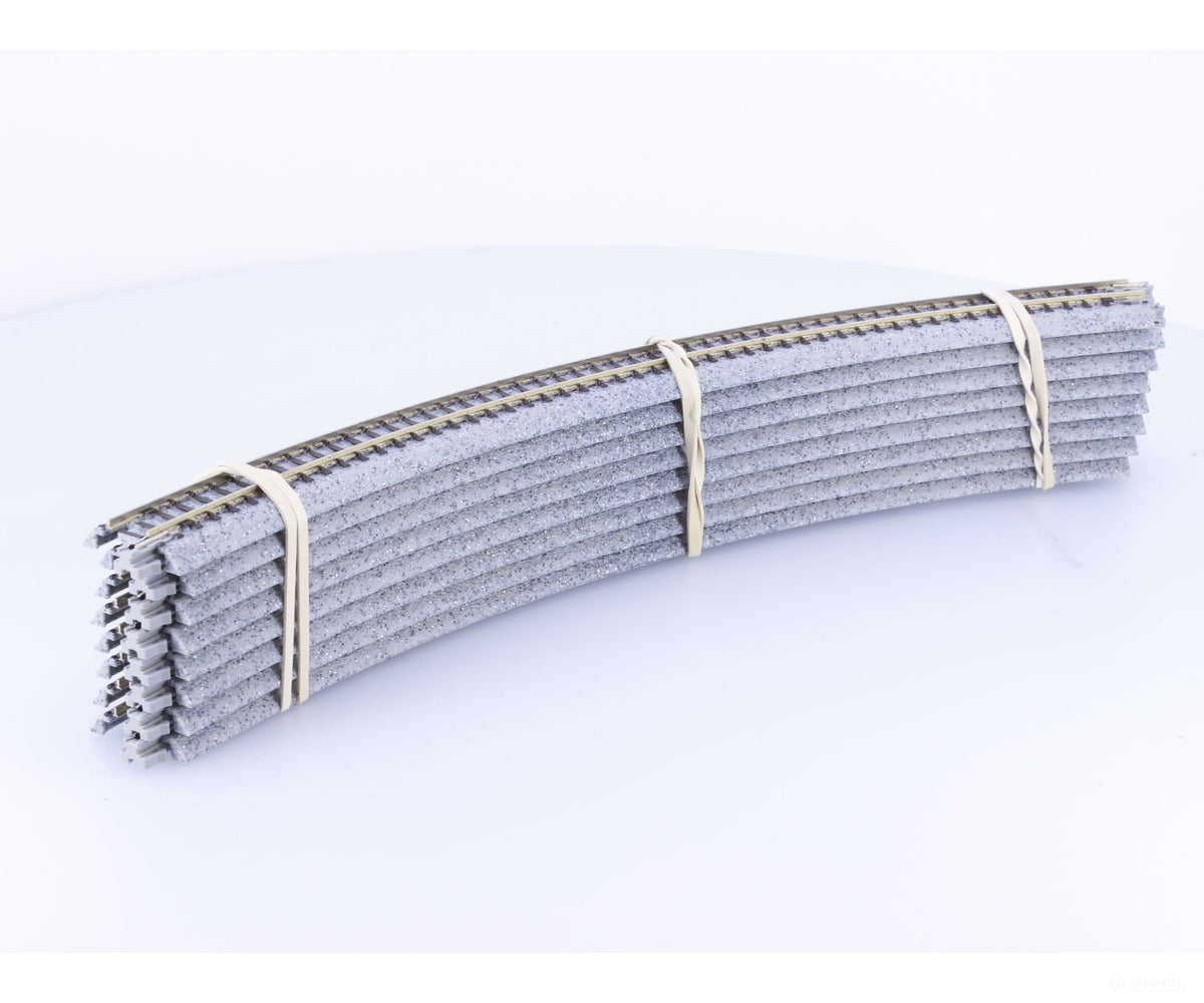 Kato 20-132 N Unitrack 13 3/4’’R-45 Deg. Curved Track 8 Pieces - Track & Turnouts