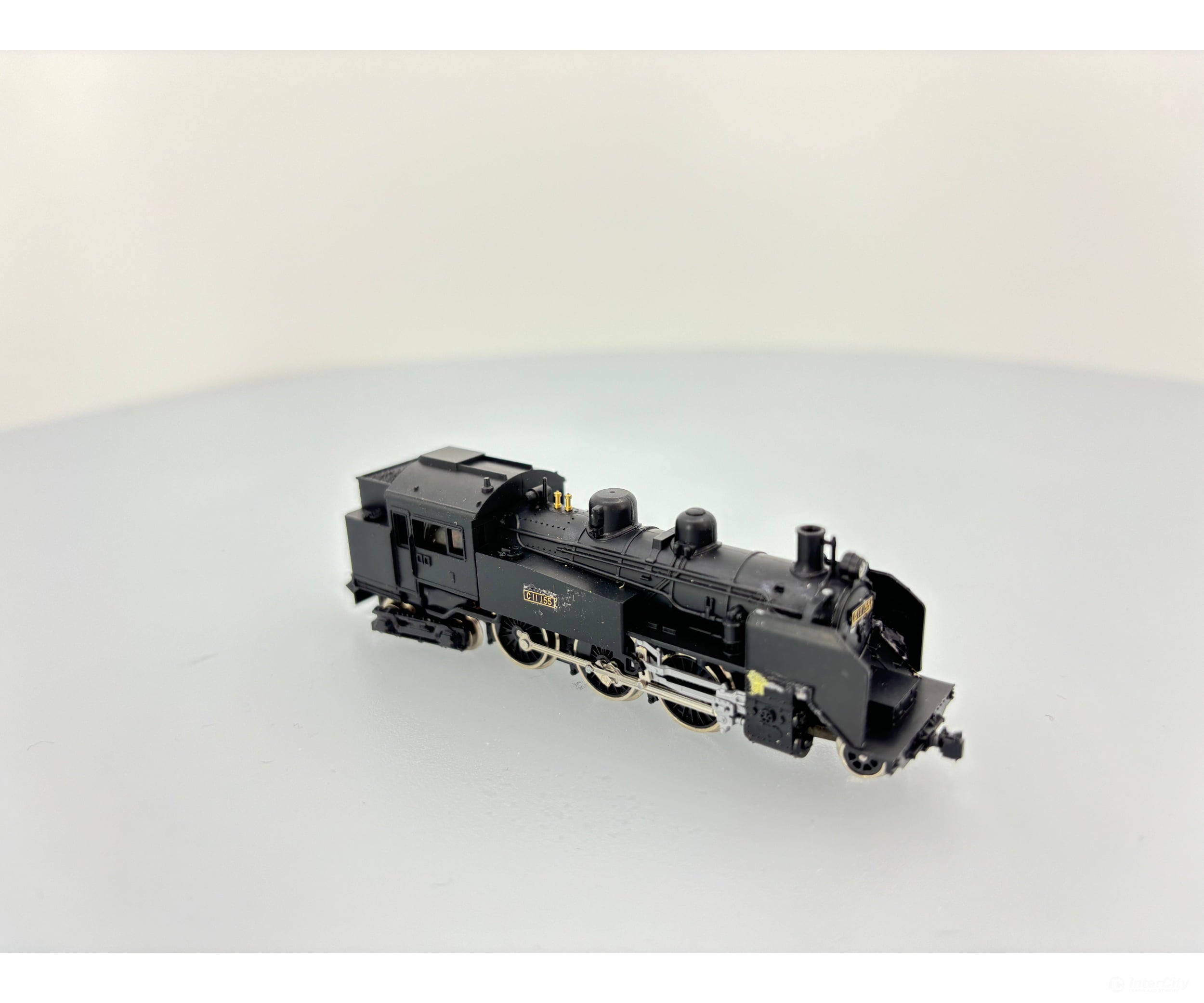Kato 2002 C11 N 2-6-4 Tank Smoke Deflectors Poorly Re-Glued Undecorated 155 Analog Dc Locomotives