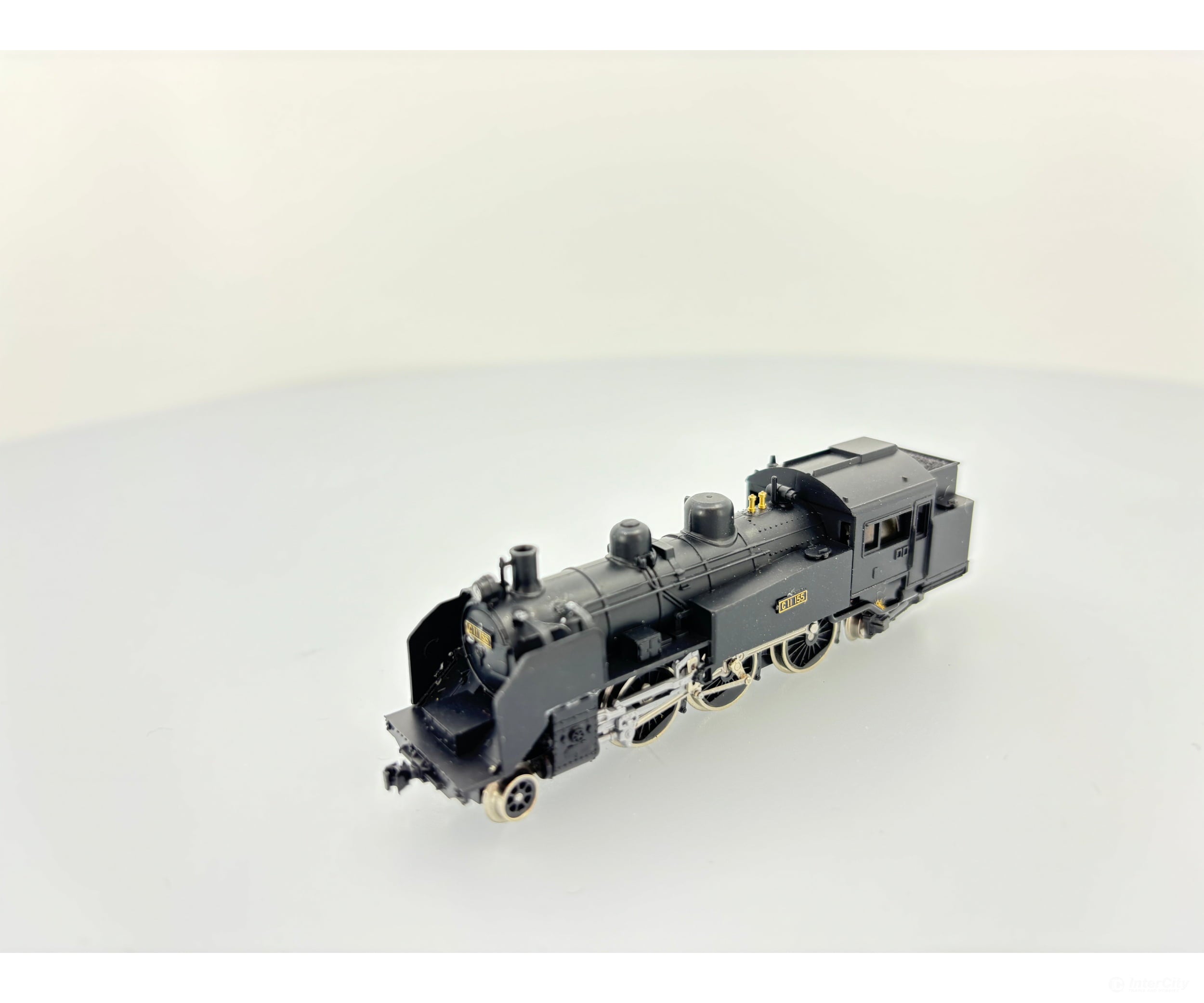 Kato 2002 C11 N 2-6-4 Tank Smoke Deflectors Poorly Re-Glued Undecorated 155 Analog Dc Locomotives