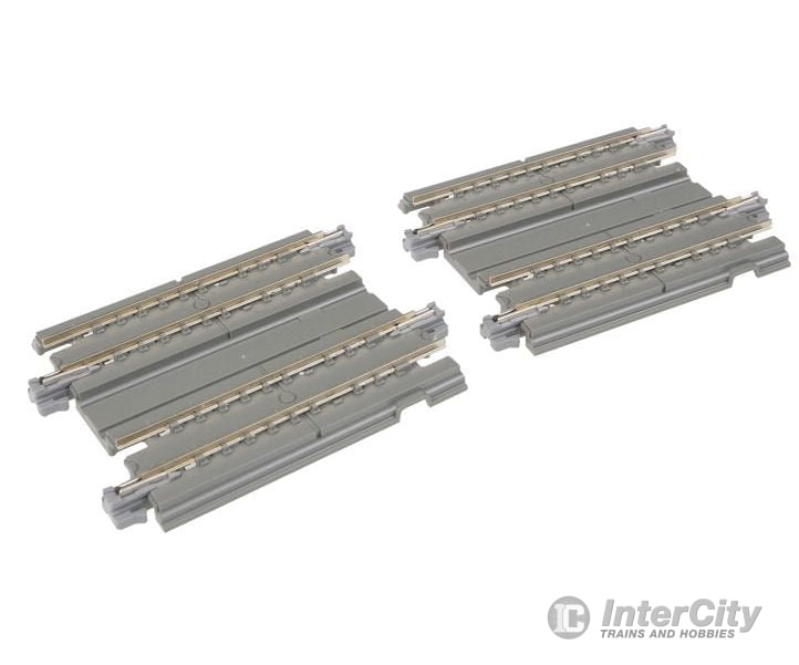 Kato 20044 Straight Double Concrete Slab Track - Unitrack -- 2-7/16" 6.2cm pkg(2) - Default Title (IC-381-20044)