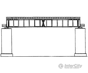 Kato 20464 Deck Girder Bridge -- 4-31/32" 124mm Long (black) - Default Title (IC-381-20464)