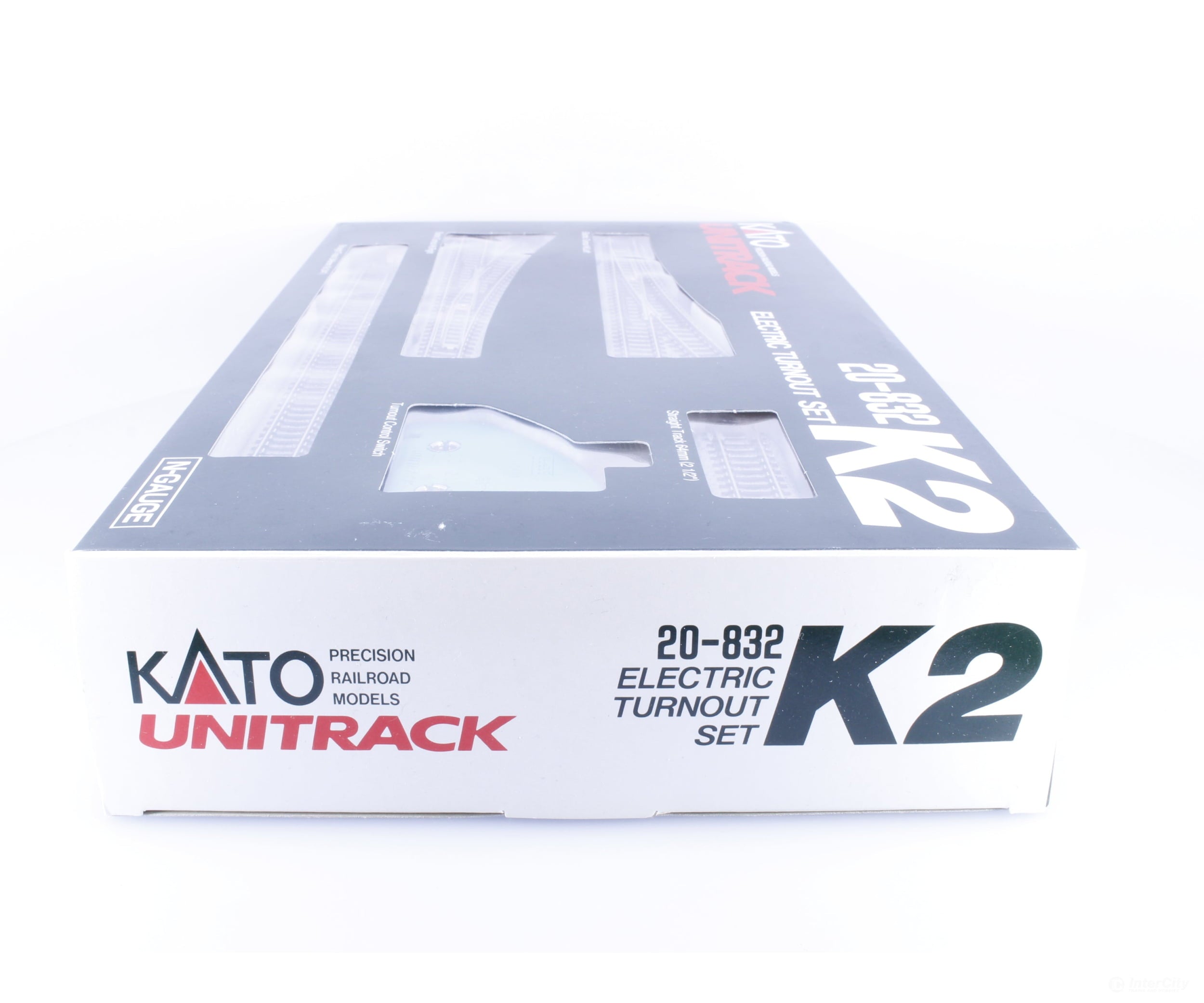 Kato 20832 N Unitrack K2 Electric Turnout Set - Track & Turnouts