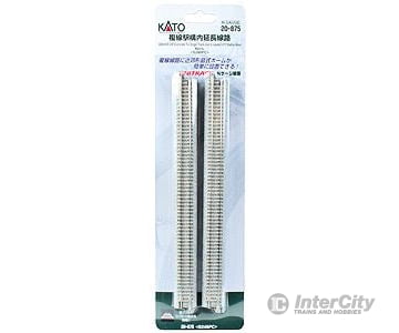 Kato 20875 Unitrack Concrete-Tie Single-Track Section -- Expands V15 Set 9-3/4" 24.8cm Long - Default Title (IC-381-20875)