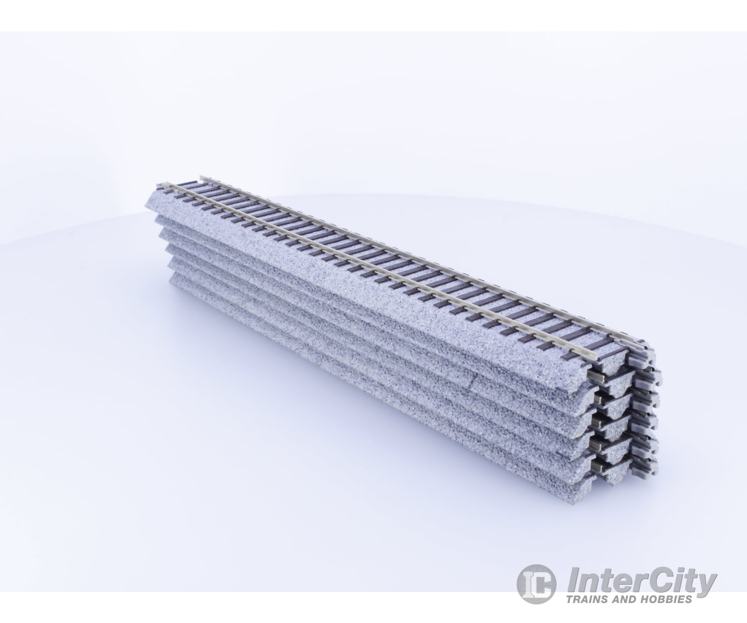 Kato 2150 HO Straight Track Section -- 9-3/4’’ 246mm pkg(6) Track & Turnouts