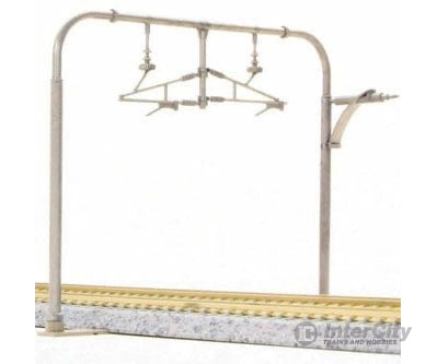 Kato 23062 Double Track Catenary Poles -- Arched pkg(10) - Default Title (IC-381-23062)