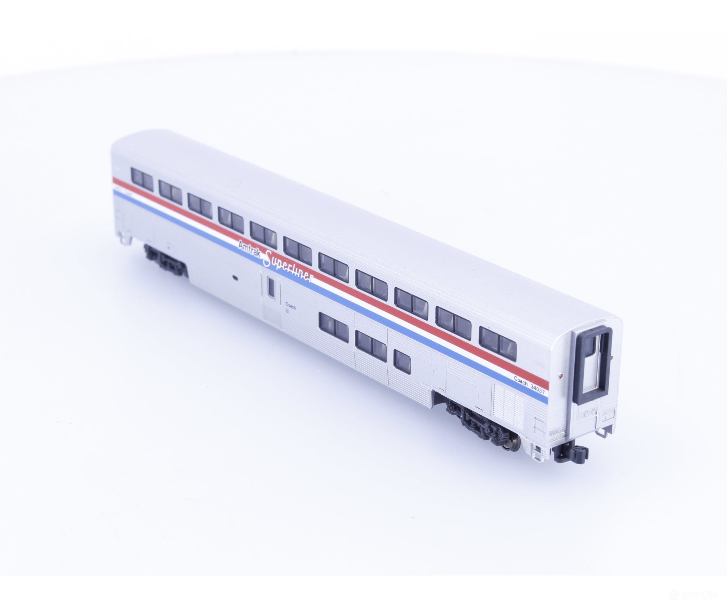 Kato 34037 N Double Deck Coach Car Amtrak (AMTK) 34037 - Passenger Cars