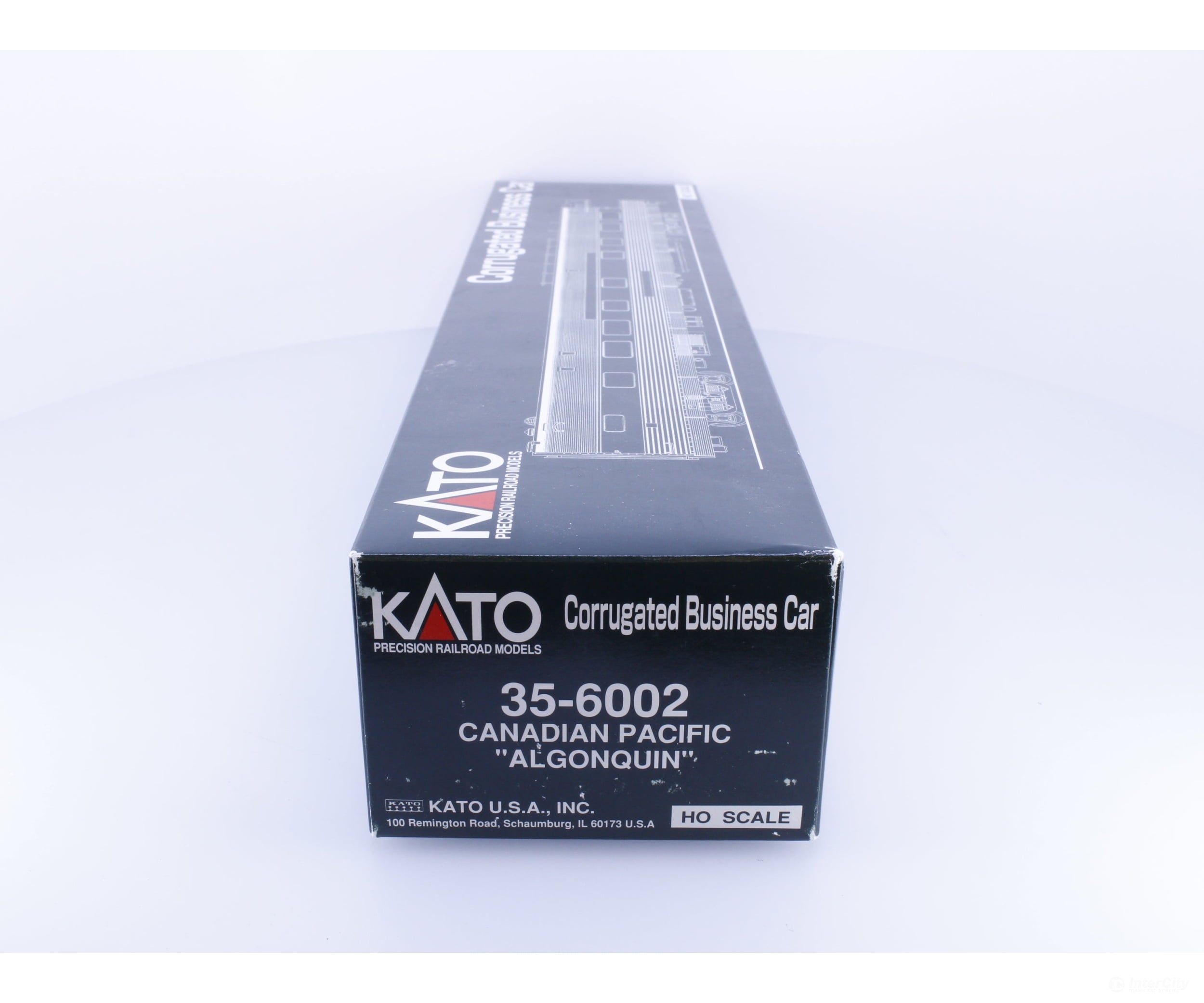 Kato 35-6002 HO Corrugated Business Car Canadian Pacific (CP) Algonquin - Passenger Cars
