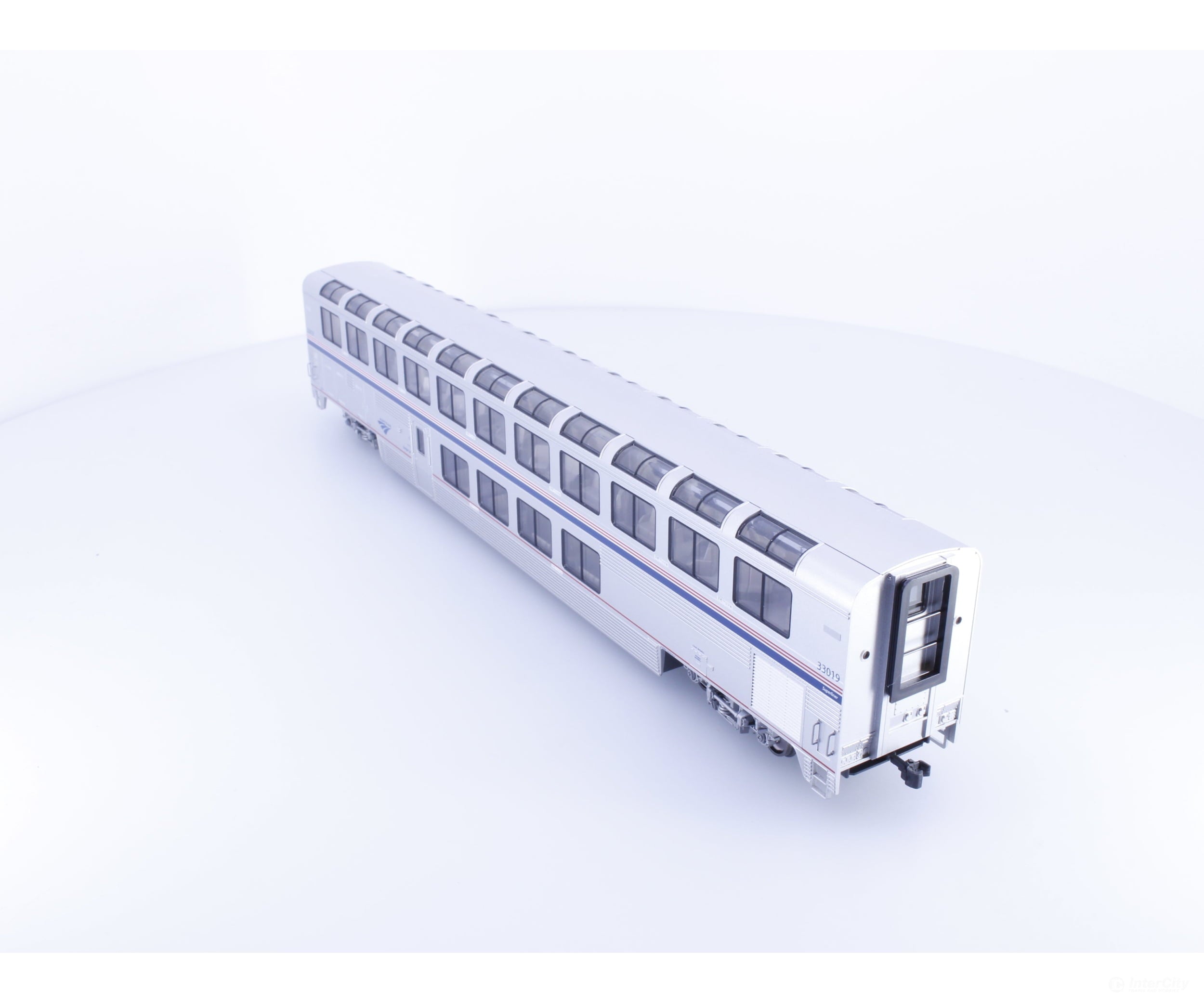 Kato 35-6063 HO Superliner Lounge Phase IVb Passenger Car Amtrak (AMTK) 33019 Passenger Cars