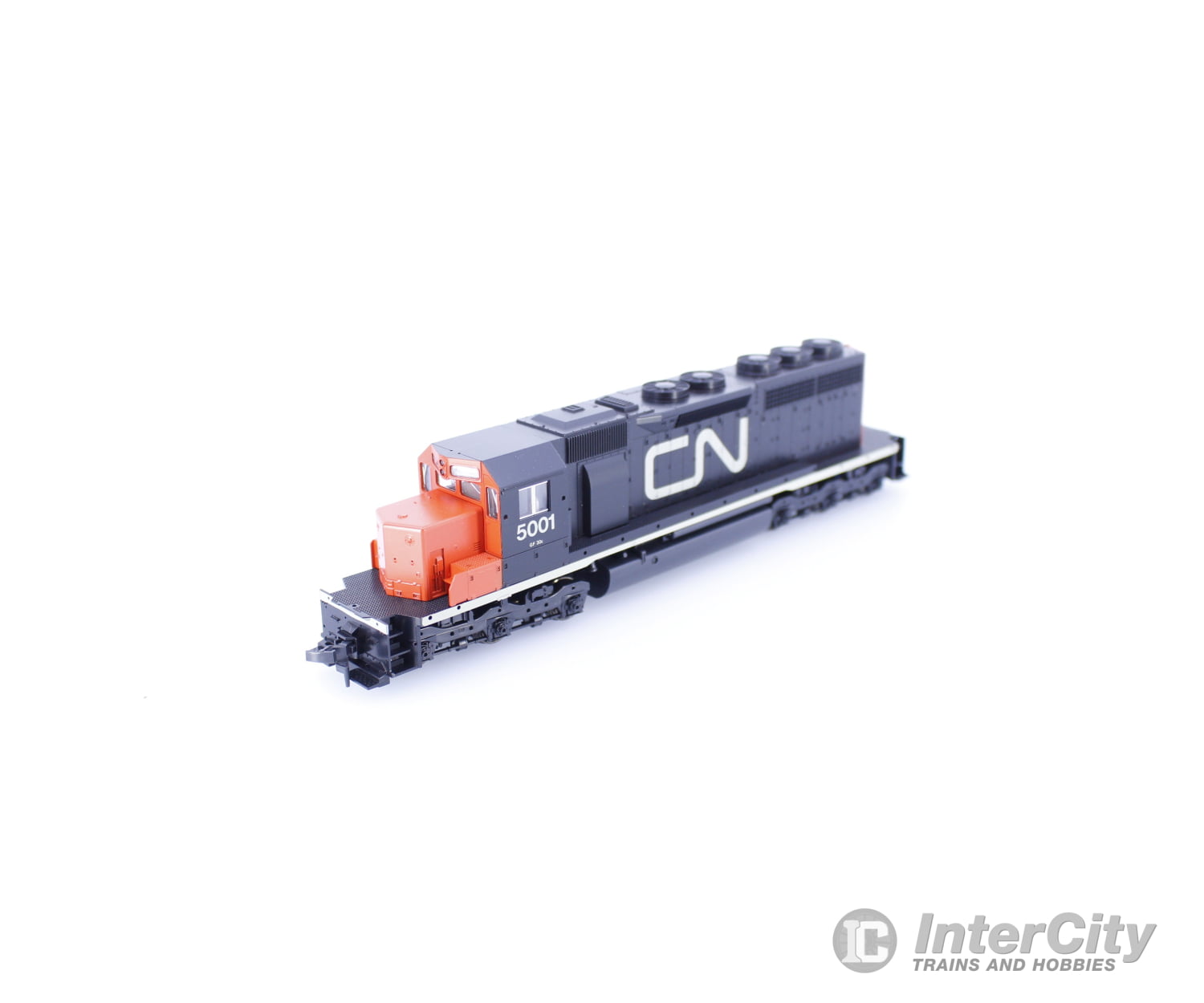 Kato 37-01L HO EMD SD40 Diesel Locomotive Never Run Canadian National (CN) 5001 Analog DC (#1) Locomotives