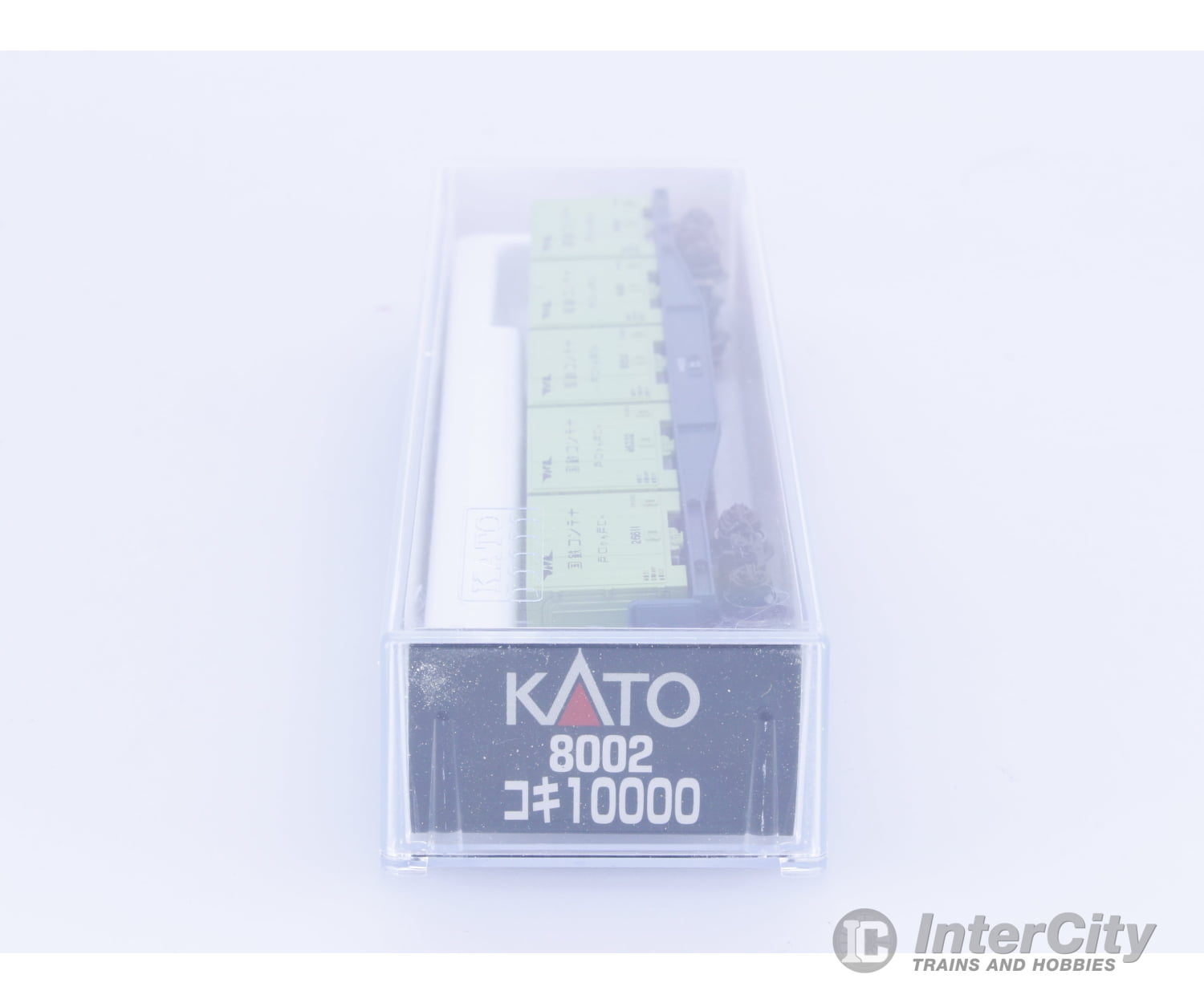 Kato 8002 N KOKI Flatcar with 5 Containers 10015 Freight Cars