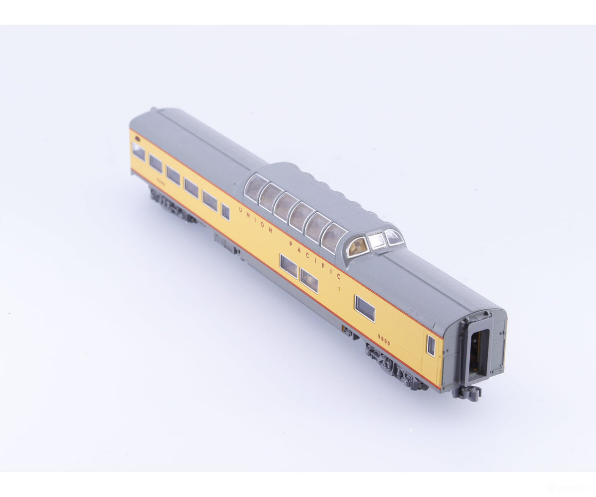 Kato 9000 N Dome Observation Coach Union Pacific (UP) 9000 - Passenger Cars