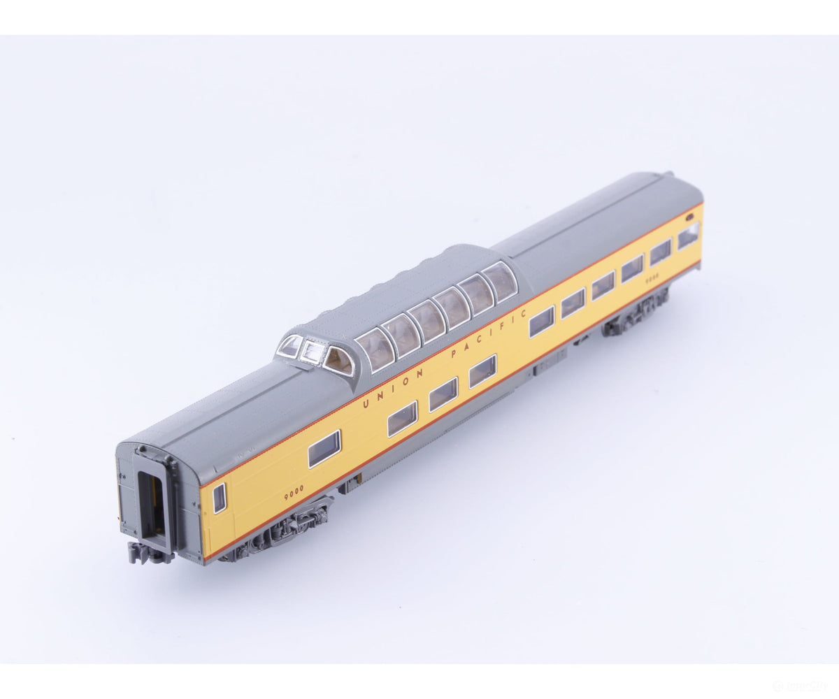 Kato 9000 N Dome Observation Coach Union Pacific (UP) 9000 - Passenger Cars
