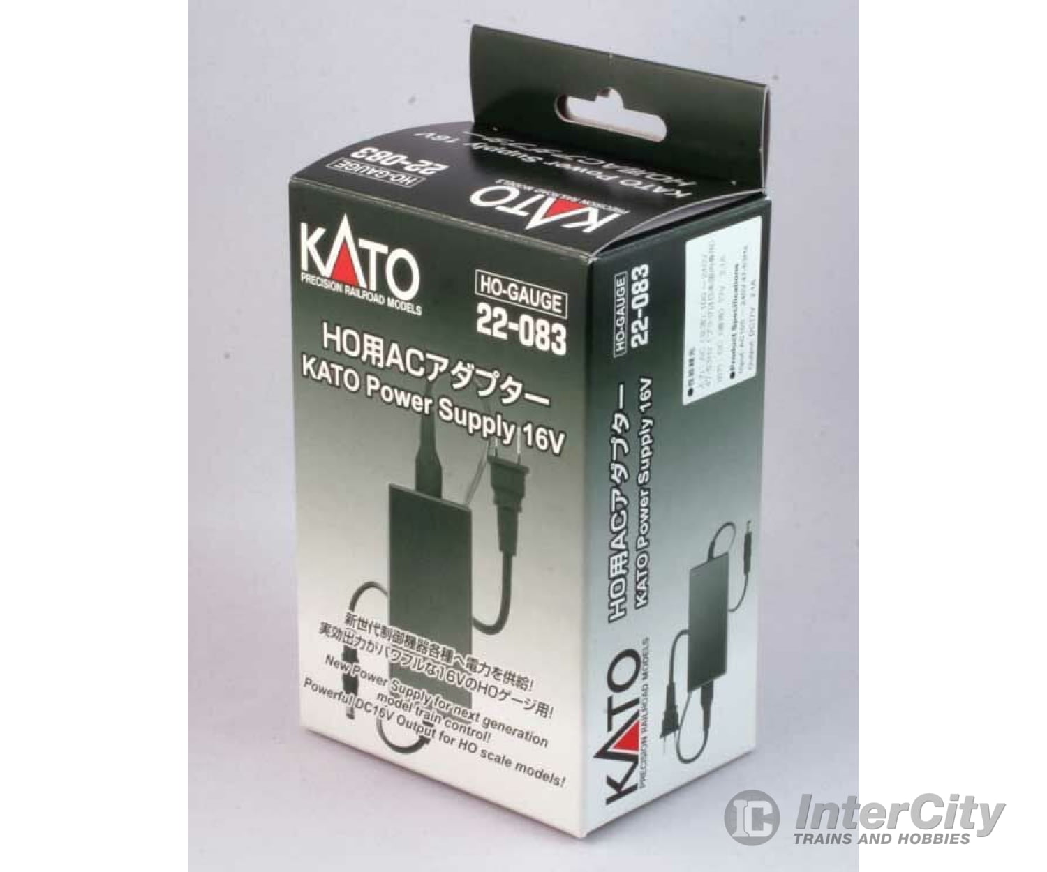 Kato HO 22083 Power Supply -- 16VDC for Use with Smart Controller and Sound Box - Default Title (CH-381-22083)
