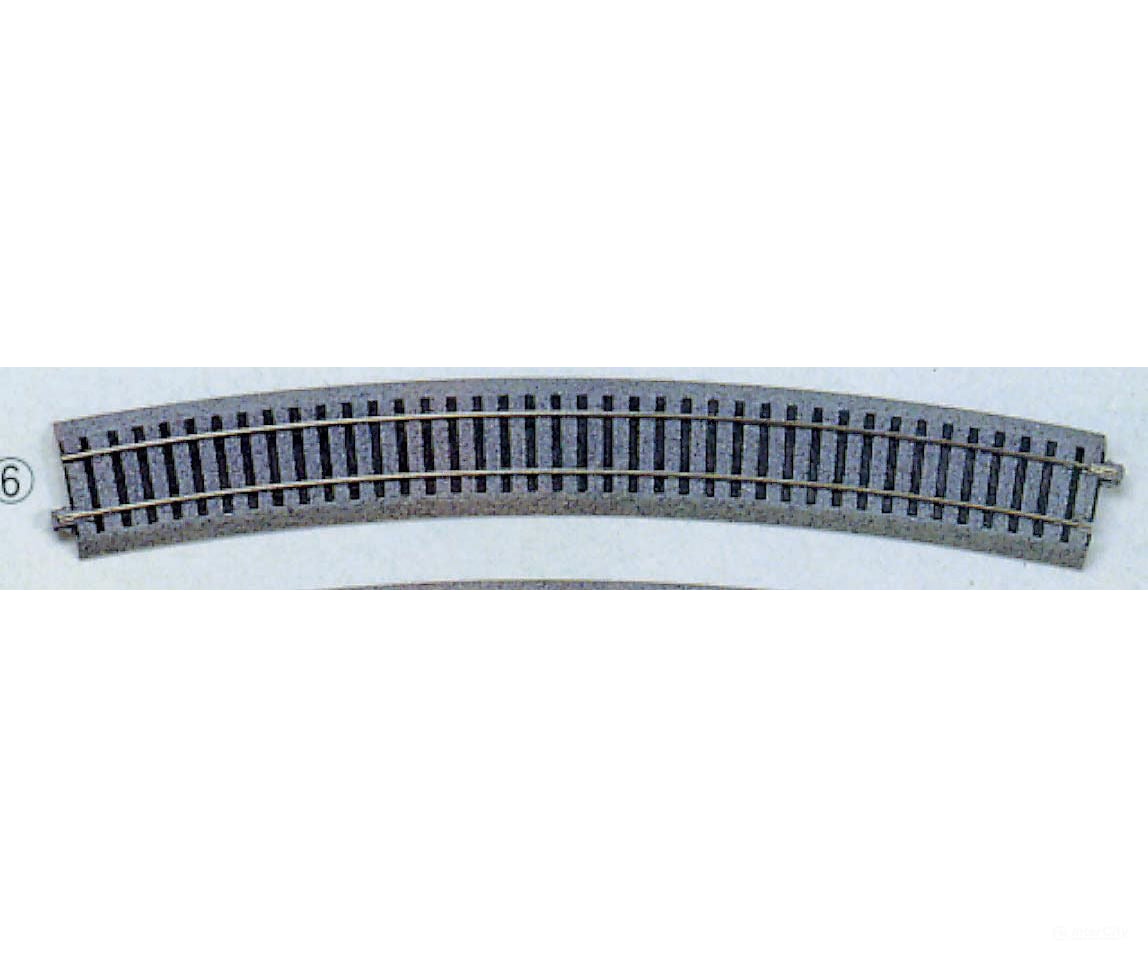 Kato 2250 Unitrack - Curved Sections; 22.5 Degree Radius pkg(4) -- 31-1/8" 790mm - Default Title (IC-381-2250)
