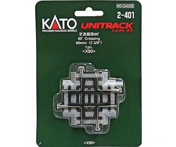 Kato HO 2401 90-Degree Crossing - Default Title (CH-381-2401)
