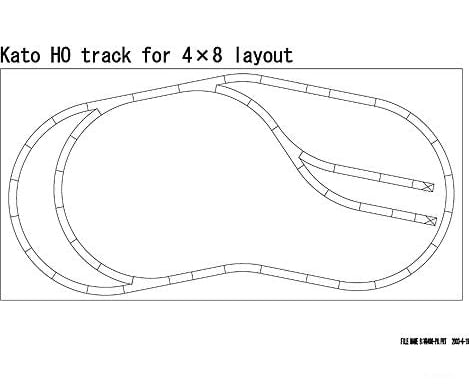 Kato 3103 World's Greatest Hobby Track Pack - Unitrack -- For a 4 x 8' Layout - Default Title (IC-381-3103)