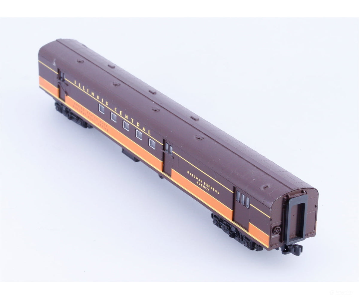 Kato IC-REA N Baggage/US Mail Post Office Car Illinois Central (IC) - Passenger Cars