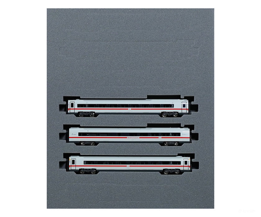 Kato N 102075 DB AG ICE 4 BR412 High Speed Train 3-Pc ADD-ON Set - Starter & Train Sets