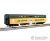 Kato N 106104 CNW "400" EMD E8A and 5-Car Train-Only Set - Standard DC -- Chicago & North Western (yellow, green) - Default Title (CH-381-106104)