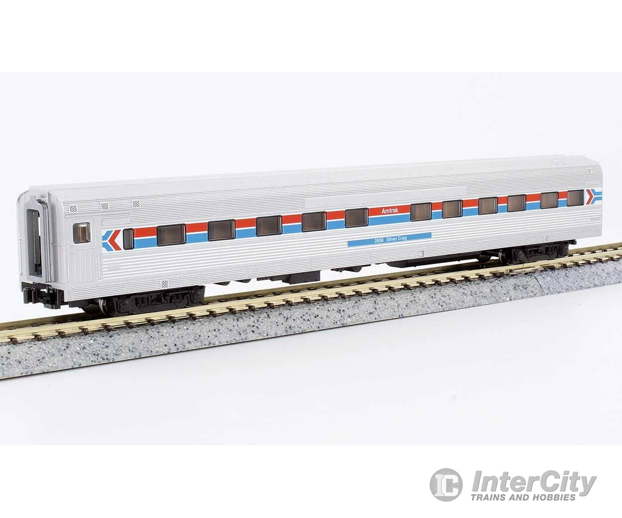Kato N 1061971 Rainbow-Era 8-Car Set - Amtrak (Mixed Schemes) Passenger Cars