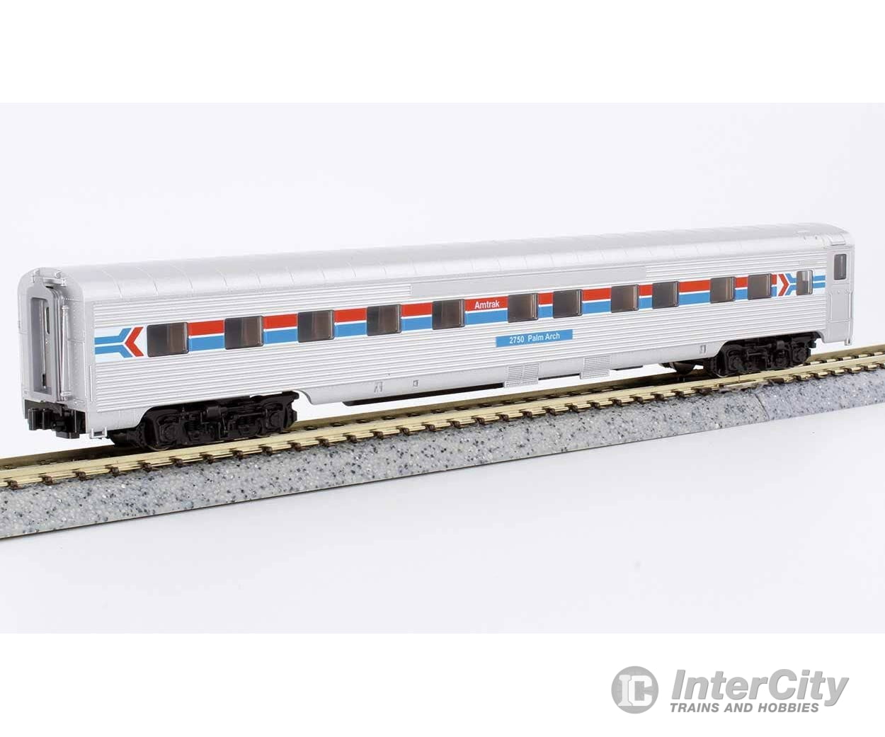 Kato N 1061971 Rainbow-Era 8-Car Set - Amtrak (Mixed Schemes) Passenger Cars