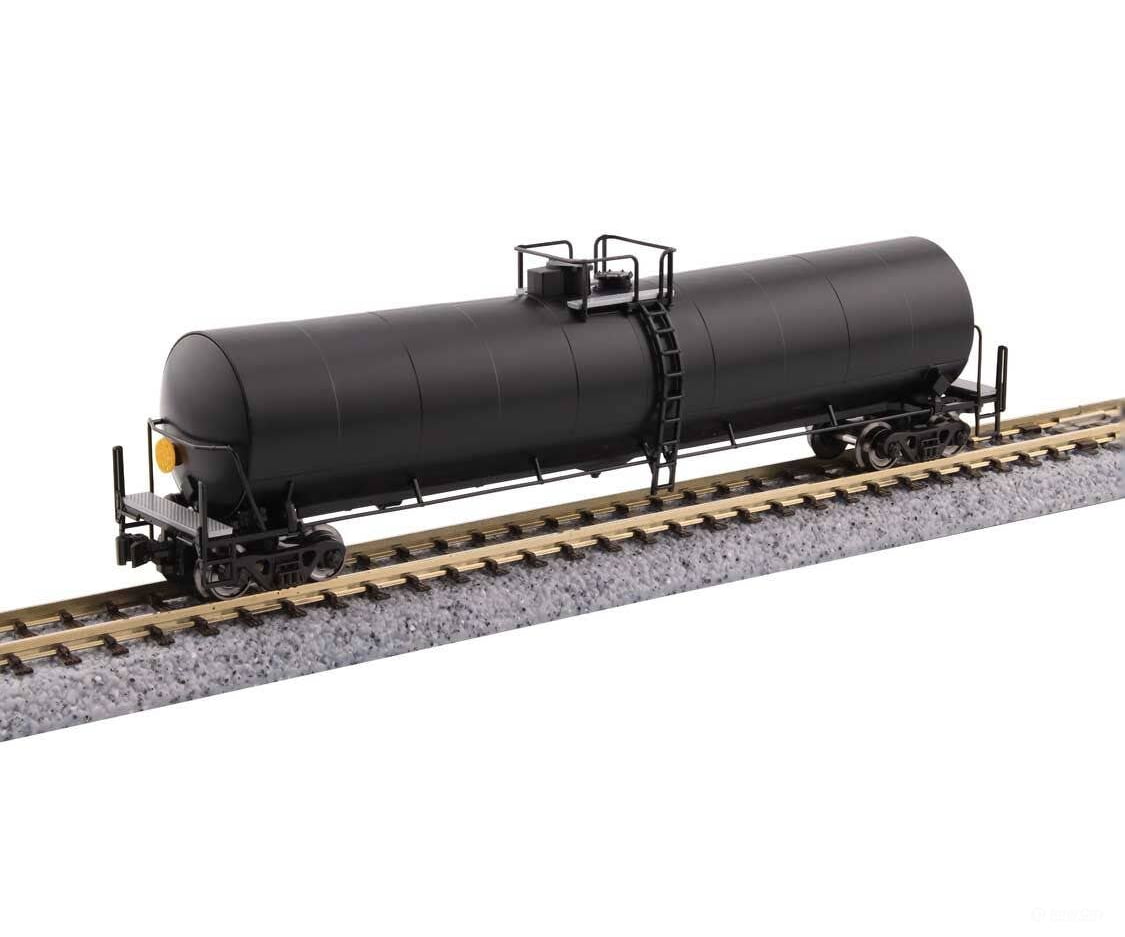 Kato N 1064801 Greenbrier Tank Car 8 Pack - Greenbrier Leasing GBRX Set #1 (black yellow conspicuity marks) - Freight