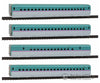 Kato N 10859 Electric E5 Shinkansen Hayabusa Falcon Add-On Set -- B 4-Cars 1 Each: E526-100 E526-200