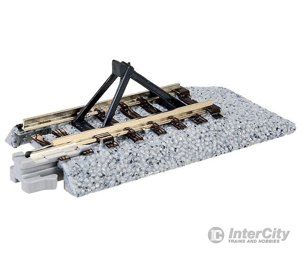 Kato N 20048 Straight Roadbed Bumper Track Section - Unitrack -- Style C - 2-7/16" 62mm pkg(2) - Default Title (IC-381-20048)