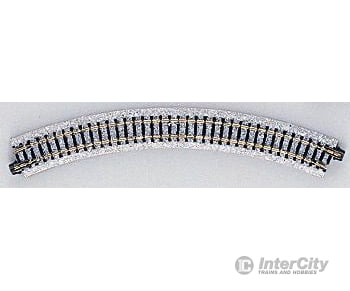 Kato N 20100 Curved Roadbed Track Section - Unitrack -- 45-Degree, 9-3/4" 249mm Radius - Default Title (CH-381-20100)
