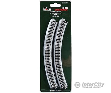 Kato N 20110 Curved Roadbed Track Section - Unitrack -- 45-Degree, 11" 282mm Radius - Default Title (CH-381-20110)