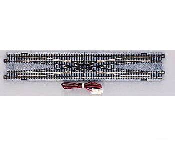 Kato N 20210 Electric Remote Double Crossover - Unitrack -- 12-3/16" 310mm - Default Title (CH-381-20210)