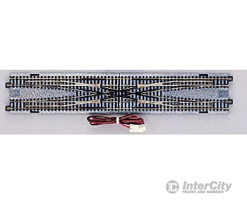 Kato N 20210 Electric Remote Double Crossover - Unitrack -- 12-3/16" 310mm - Default Title (CH-381-20210)