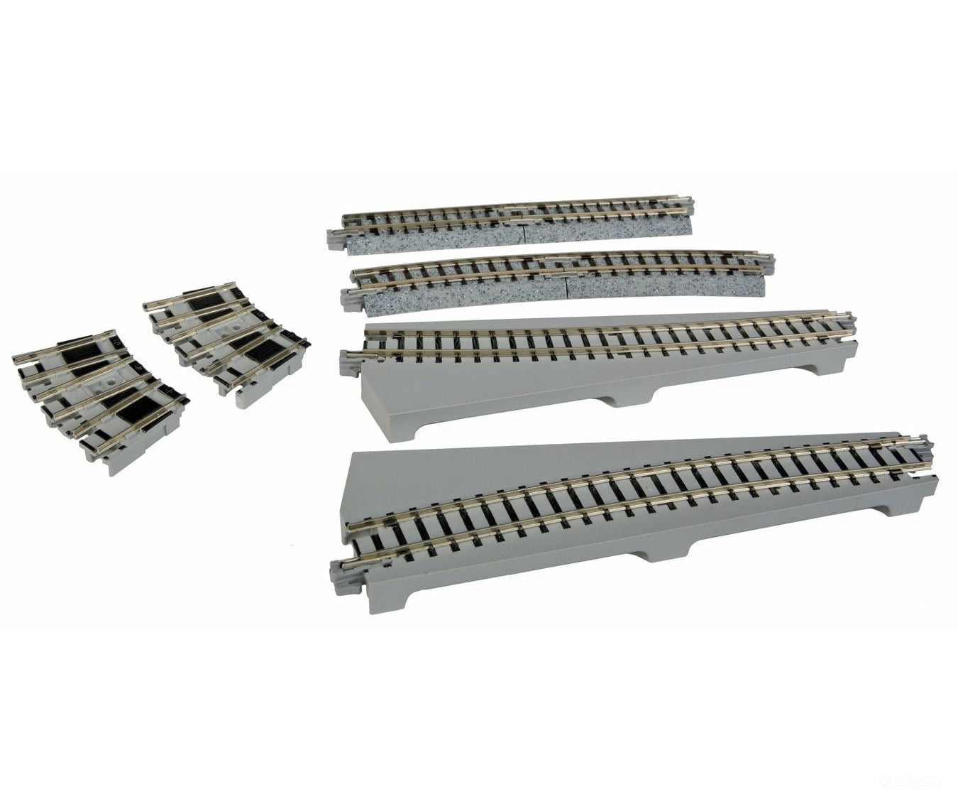 Kato 20286 Curved Turntable Extension Track Set - Unitrack - Default Title (IC-381-20286)