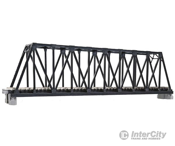Kato N 20434 Single Truss Bridge - 248mm 9-3/4" -- Black - Default Title (CH-381-20434)
