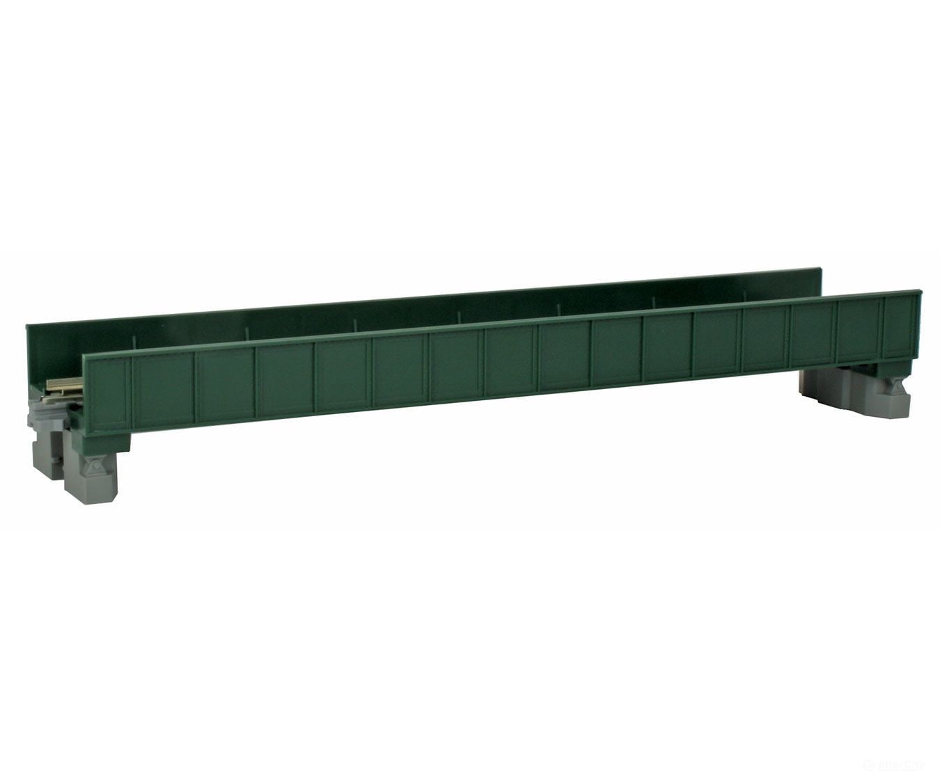 Kato N 20451 Single-Plate Girder Bridge - 7-5/16" 186mm -- Green - Default Title (CH-381-20451)