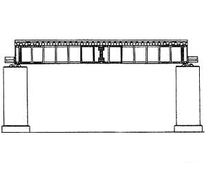 Kato 20464 Deck Girder Bridge -- 4-31/32" 124mm Long (black) - Default Title (IC-381-20464)