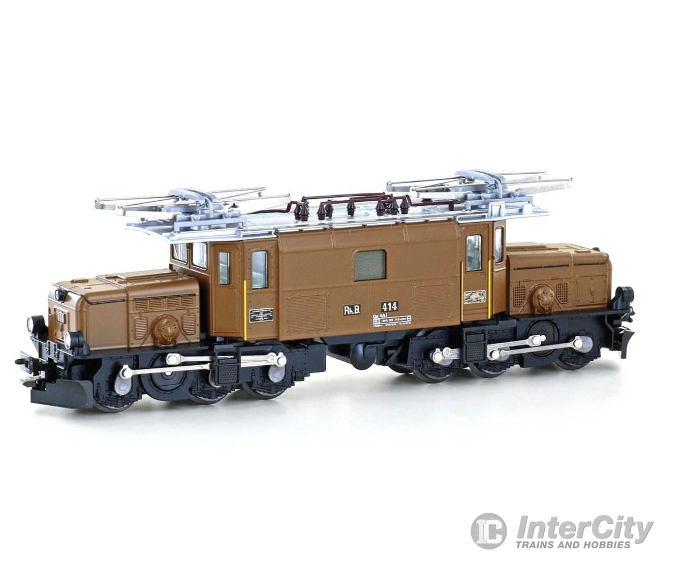 Kato N 31031 Class Ge 6/6-I Rhaetian Crocodile - Standard DC - Rhaetian Railway #415 (Era VI brown black 100th