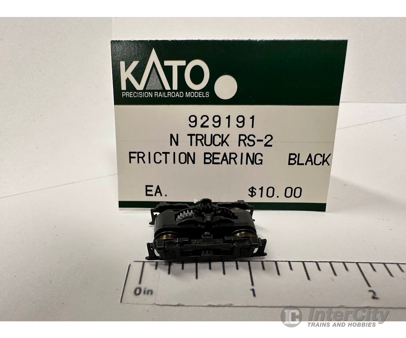 Kato N 929191 RS-2 Truck - Friction Bearing - Black - 1pc Parts