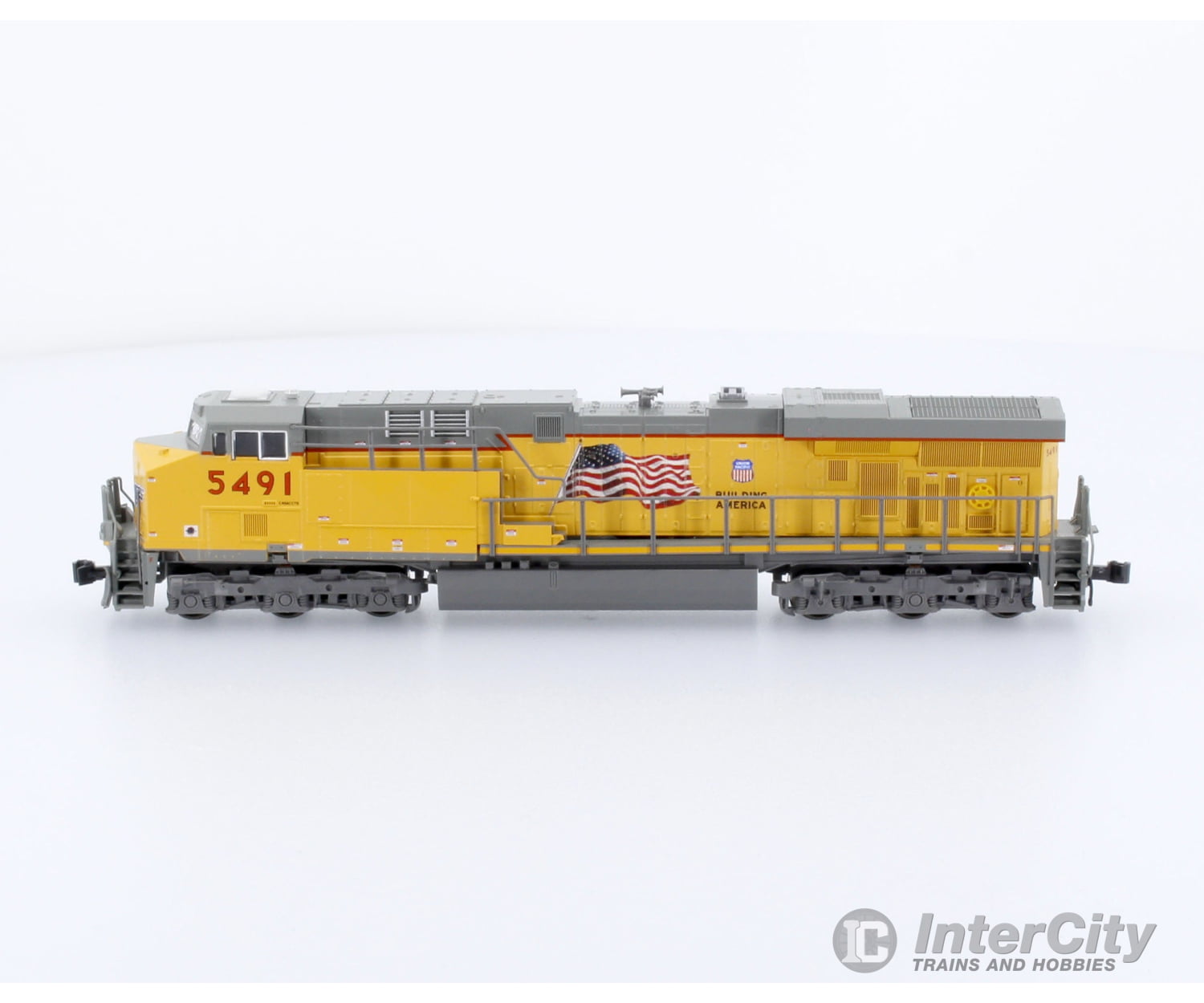 Kato N Scale Union Pacific Es44Ac Diesel Locomotive #5491 W Digitrax Dcc Locomotives & Railcars