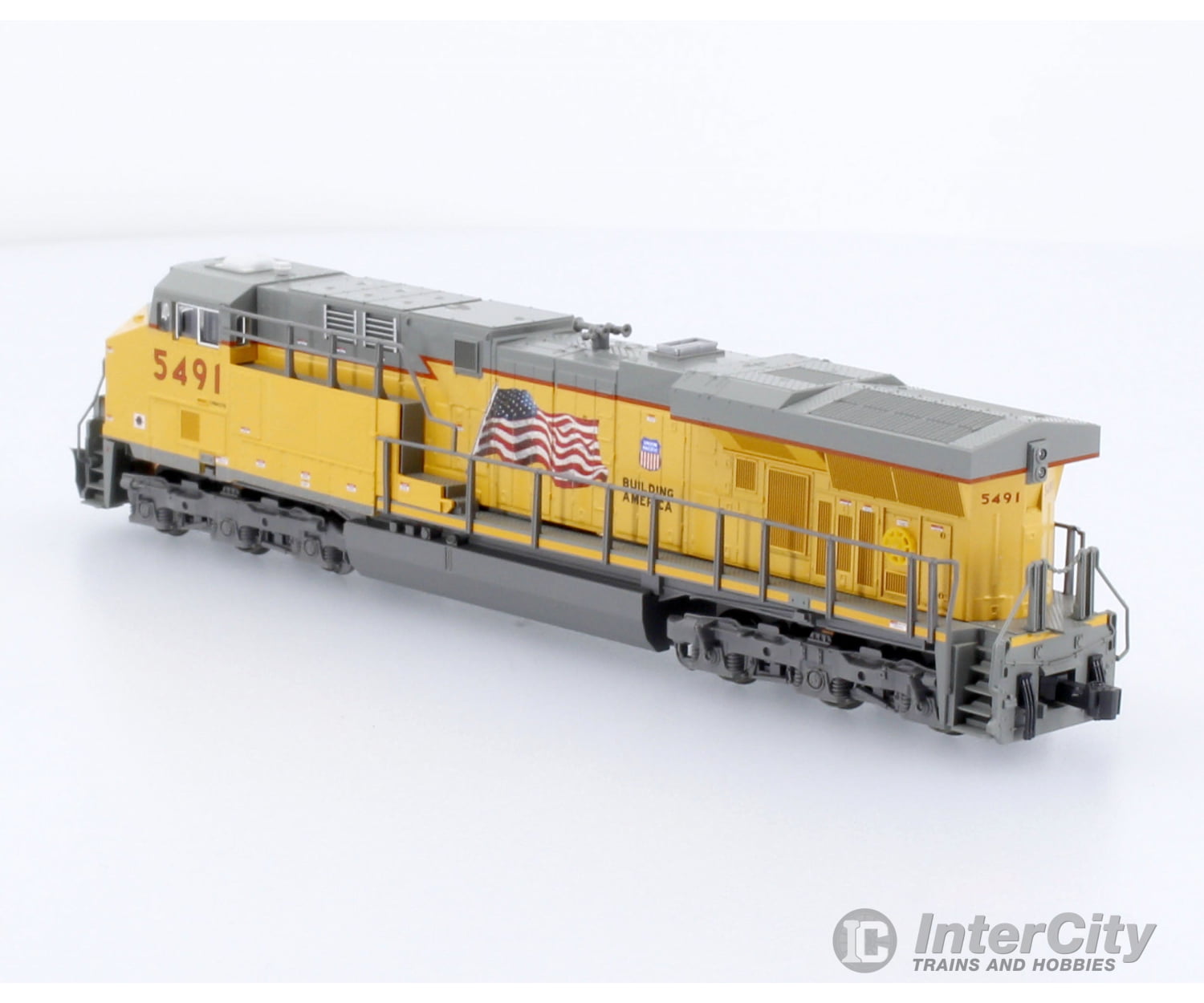 Kato N Scale Union Pacific Es44Ac Diesel Locomotive #5491 W Digitrax Dcc Locomotives & Railcars