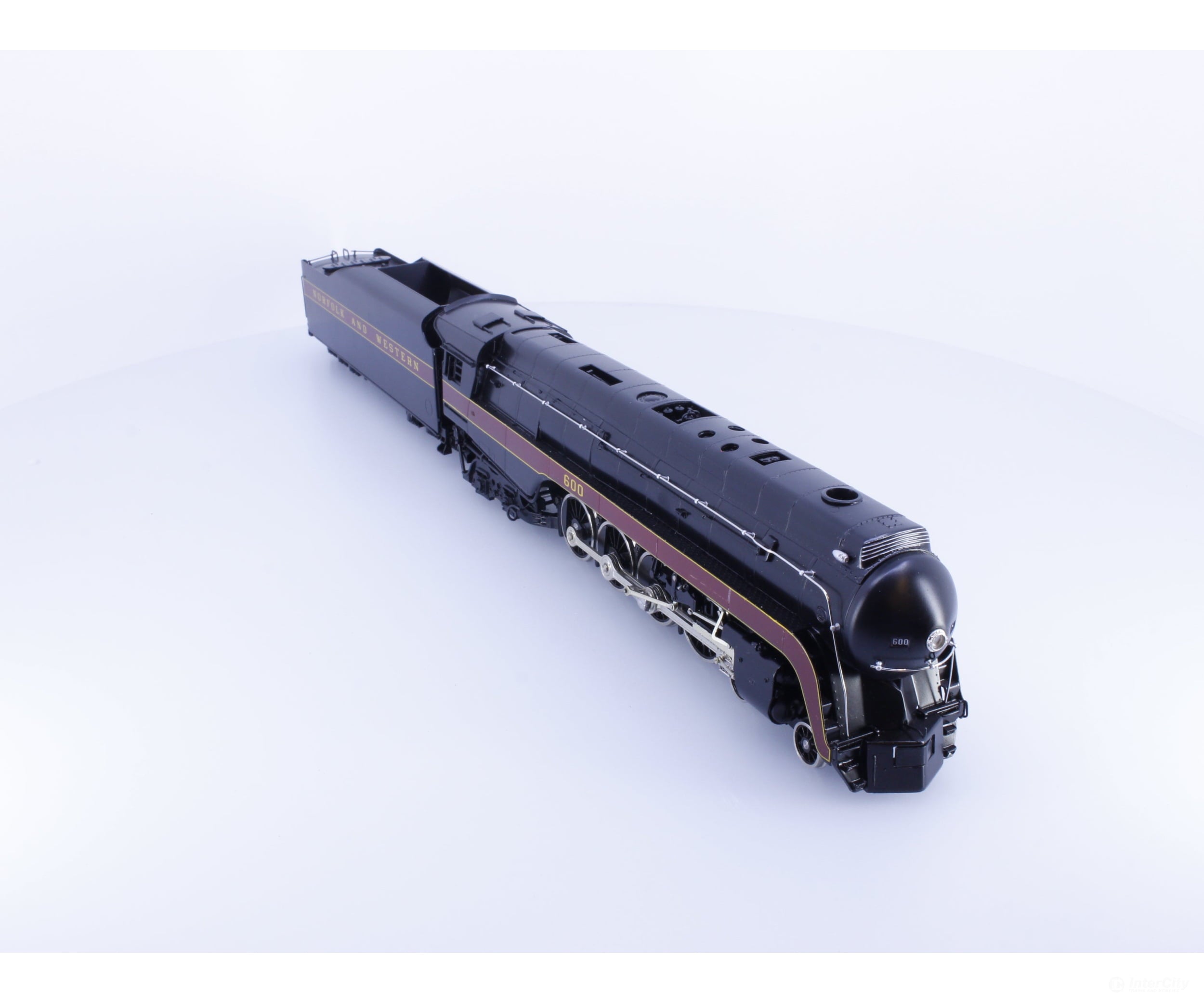 Key Imports 86 HO Brass Class J 4-8-4 Steam Locomotive Norfolk & Western (NW) 600 Analog DC Locomotives