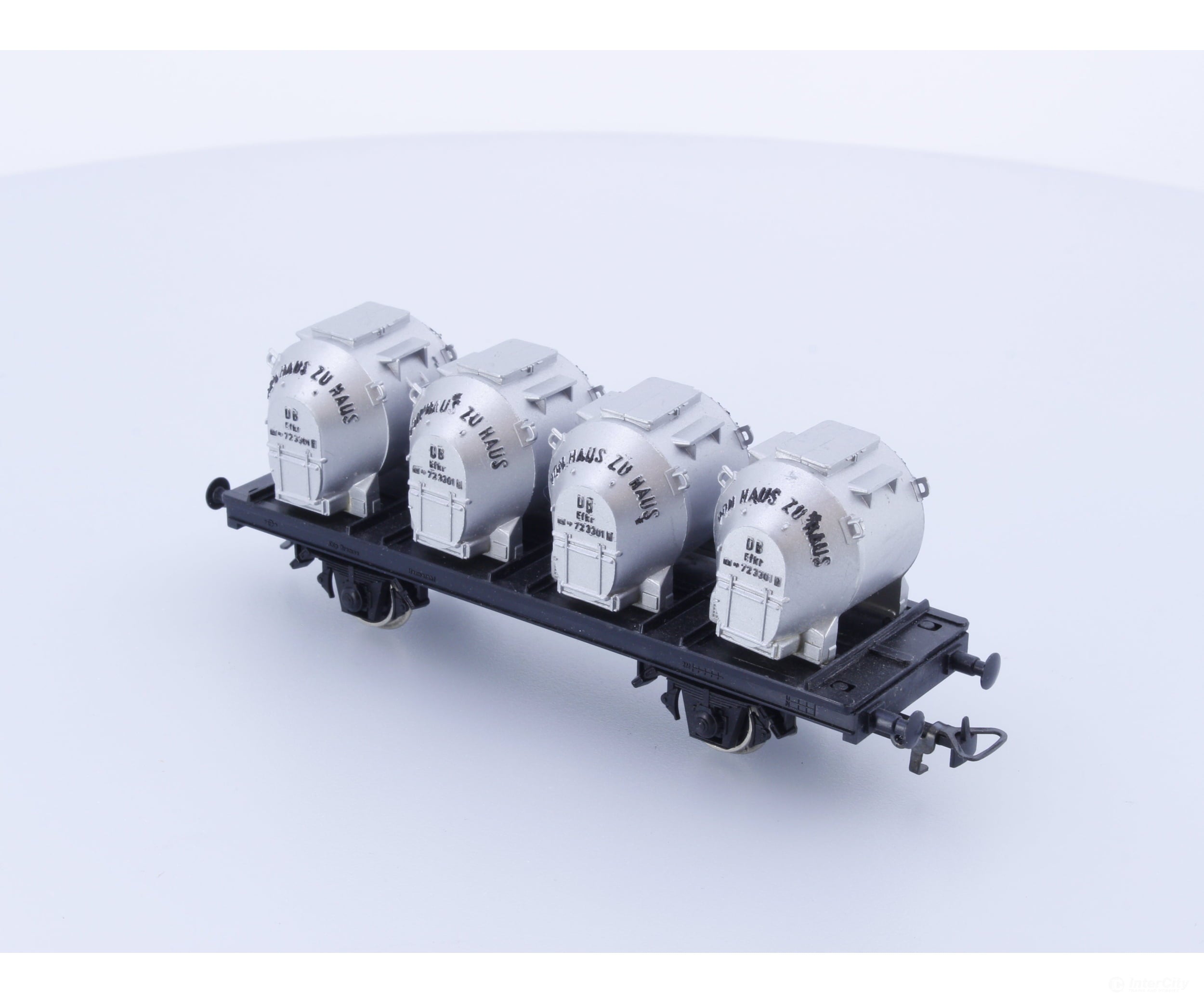 Kleinbahn 339 Ho Db Open Wagon With Small Containers 72 3301 European Freight Cars