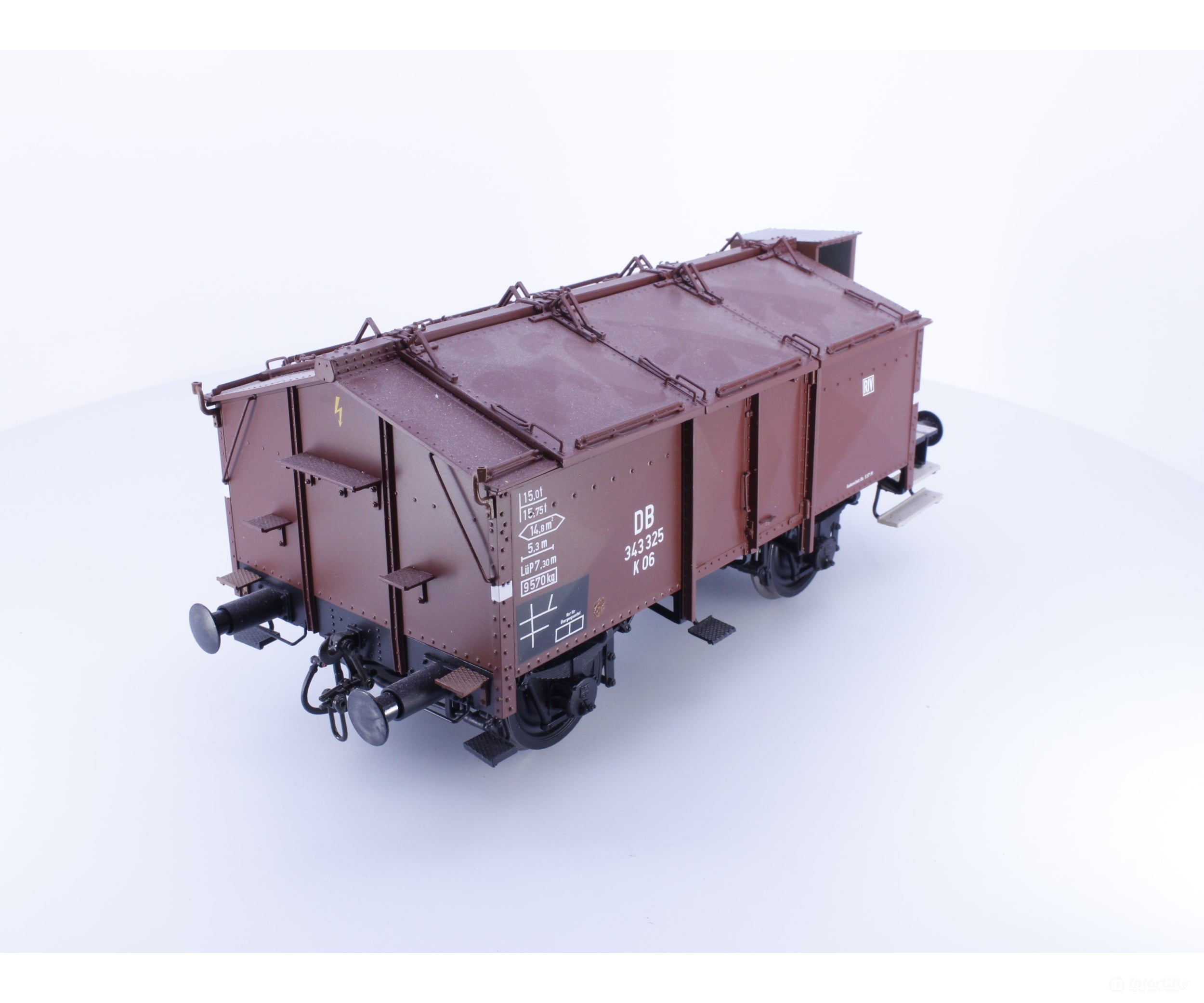 KM1 Modellbau 260605 1 DB K 06 Wuppertal 343325 - European Freight Cars